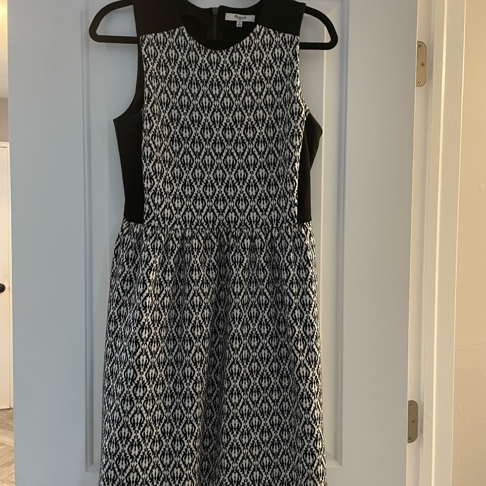 Stylish Black and White Dress